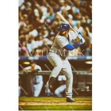 DX116 Adrian Gonzalez Los Angeles Dodgers Game Action Oil Painting Photo