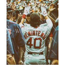 DX124 Andrew Benintendi Boston Red Sox Rookie Homer Oil Painting Photo