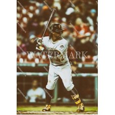 DX126 Andrew McCutchen Pittsburgh Pirates Stance Oil Painting Photo