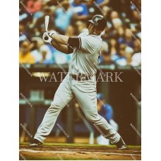 DX143 Brian McCann New York Yankees-Big-Swing Oil Painting Photo