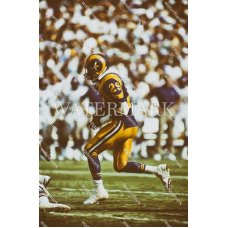 DX186 Eric Dickerson LOS ANGELES RAMS run Oil Painting Photo