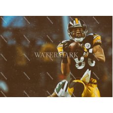 DX217 Hines Ward Pittsburgh Steelers Awesome Catch Oil Painting Photo