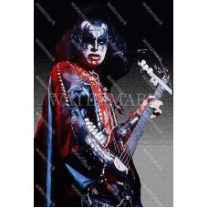 EF301 Gene Simmons KISS Alive Action Photo