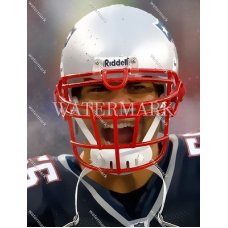 RZ816 Junior Seau New England Patriots Game Emotion POPArt Photo