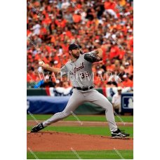 RZ828 Justin Verlander Detroit Tigers CY Young POPArt Photo