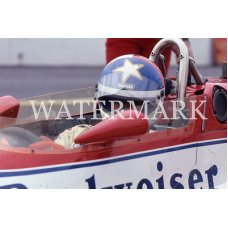 AL161 Johnny Rutherford budweiser auto racing Photo