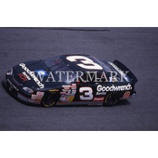 AE713 Dale Earnhardt 3 car on hill NASCAR Photo
