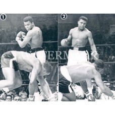 AF334 Muhammad Ali 1965 Cassius Clay Ali Sonny Liston Photo