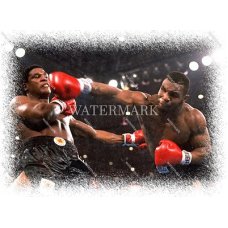 RT12 Mike Tyson Trevor Burbick Boxing Photo