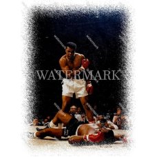 RT16 Muhamd Ali Sonny linston Boxing Photo