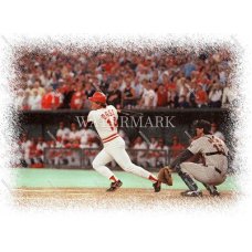 RT45 Pete Rose The hit Reds Photo