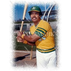 RT60 Reggie Jackson Oakland Athletics A's Swing Photo