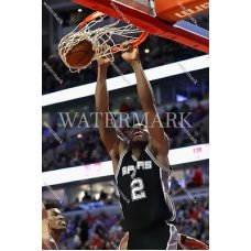 RW609 Kawhi Leonard San Antonio Spurs Dunks POPArt Photo