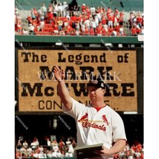 RW737 Mark McGwire Says Goodbye Cardinals POPArt Photo
