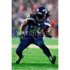 RW739 Marshawn Lynch Seahawks Super Bowl XLIx POPArt Photo