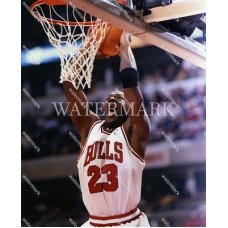 RW753 Michael Jordan Chicago Bulls Baseline Dunk POPArt Photo
