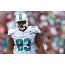 RW780 Ndamukong Suh Miami Dolphins Game Face POPArt Photo