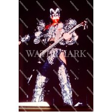 CV716 Gene Simmons Kiss Bloody Concert Photo