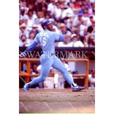RS75 Bo Jackson Rookie Year Homer Etched Photo