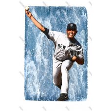 CX1152 Mariano Rivera New York Yankees Big Pitch WaterColor Photo