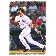 CW155 Mike Lowell Boston Red Sox Eyes Homer Etched Photo