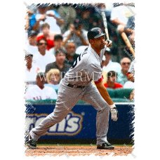 CW157 Mike Lowell Boston Red Sox Gazes Etched Photo