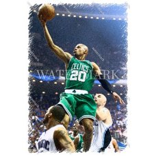 CW217 Ray Allen Boston Celtics Layin Etched Photo