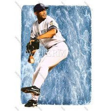 CX1154 Mariano Rivera New York Yankees Game Face WaterColor Photo