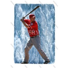 CX1157 Mark Trumbo Baltimore Angels Rookie Stance WaterColor Photo