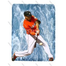 CX1178 Mike Giancarlo Stanton Miami Marlins Connects WaterColor Photo