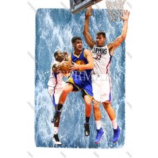 CY414 Klay Thompson Golden State Warriors Blake Griffin WaterColor Photo