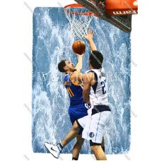 CY419 Klay Thompson Golden State Warriors Grives Hard WaterColor Photo