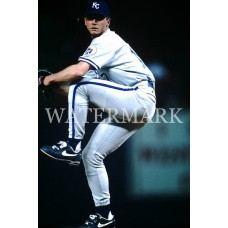 AA139 DAVE CONE ROYALS ROOKIE PITCH Photo