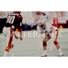 AA716 RONNIE LOTT COVERS CHRIS COLLINSWORTH 49ERS BENGALS Photo