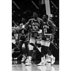  AP202 Patrick Ewing and Gerald Wilkins Knicks Photo