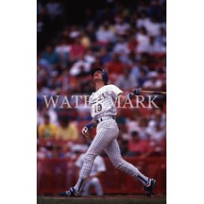  AD493 Robin Yount Milwaukee Brewers Looks Up Photo