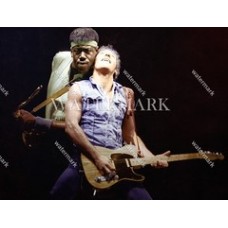 BN355 Bruce Springsteen and Clearance Carter Colorized Photo