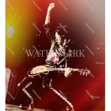 CV602 Ace Frehley of Kiss Guitar Solo Jam Colorized Photo