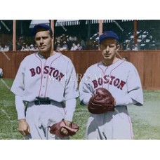  DI540 WES  & RICK FERRELL Boston Red Sox Colorized Photo