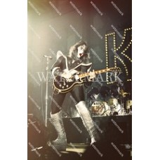  DO11 Ace Frehley Shock Me Kiss Rock  & Roll Colorized Photo