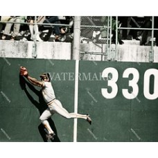  DF733 Al Bumbry Orioles Great Catch Colorized Photo