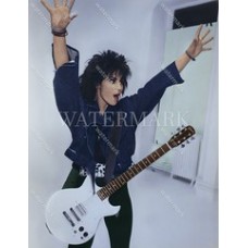 DG255 JOAN JETT Rock Star Pose Colorized Photo