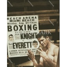 DL963 Joe Knight & Buck Everett Boxing 1935 Colorized Photo