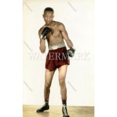  DM45 Sandy Saddler Youthful Boxing Legend  Colorized Photo