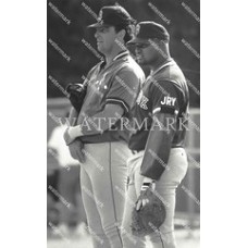 EG572 Jack Clark & Big Mo Vaughn Red Sox Photo