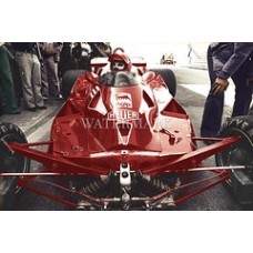 RV294 NIKI LAUDA F1 Champion FERRARI Formula One Grand Prix Colorized Photo