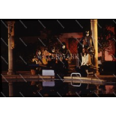 DE631 Phantom Park Kiss Gene Simmons Ace Frehley Peter Criss Paul Stanley Pool Photo
