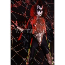 DE471 Gene Simmons KISS Spider Web 1 Photo